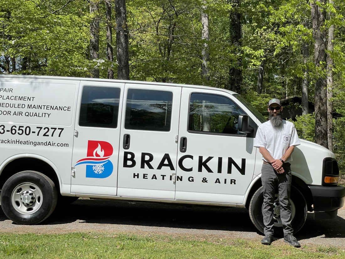 Photo of Brackin Heating & Air's Owner and Operator Eric Brackin